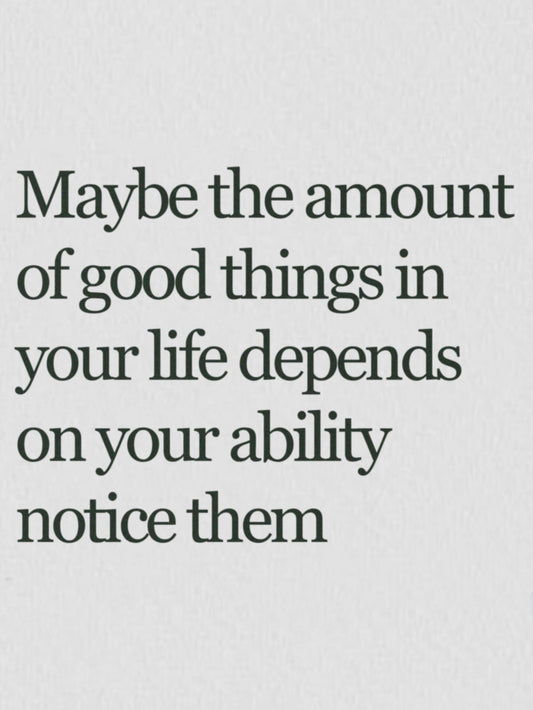 Good Things in Life poster featuring an inspiring motivational quote.